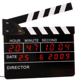 Idei de cadouri pentru cinefili - ceas-digital-clacheta-regizor